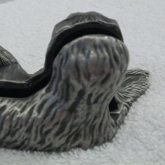 Dogs letter or Business Card metal holder Weighted - Picture 6 of 9